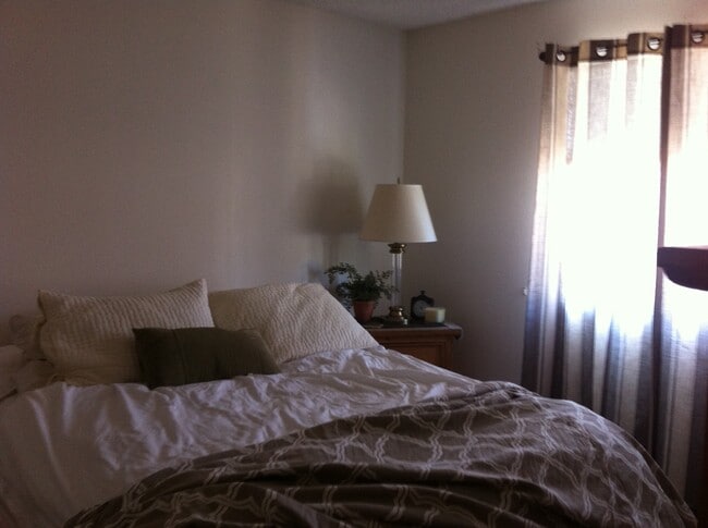queen bed - large room