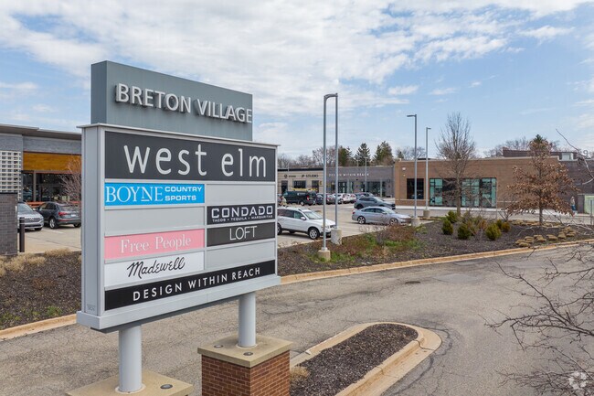Breton Village shopping center offers residents and visitors a variety of retail stores.