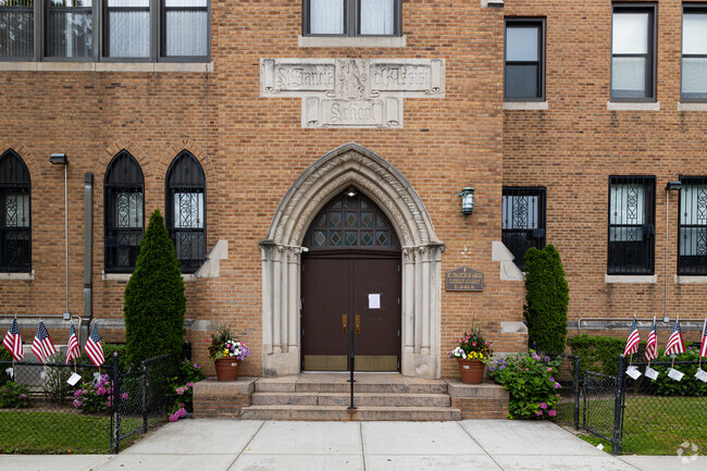 St Francis of Assisi School in Queens, New York. is located in Astoria.