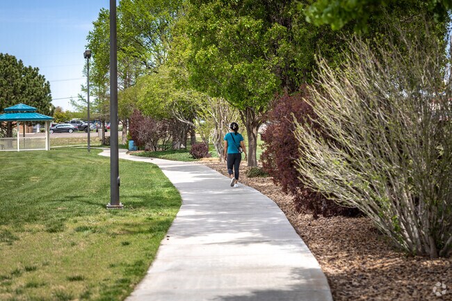 Take an afternoon walk through Light Park in Liberal.