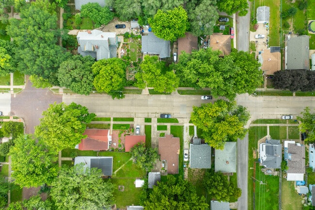 Vinegar Hill is covered in shade by mature trees.