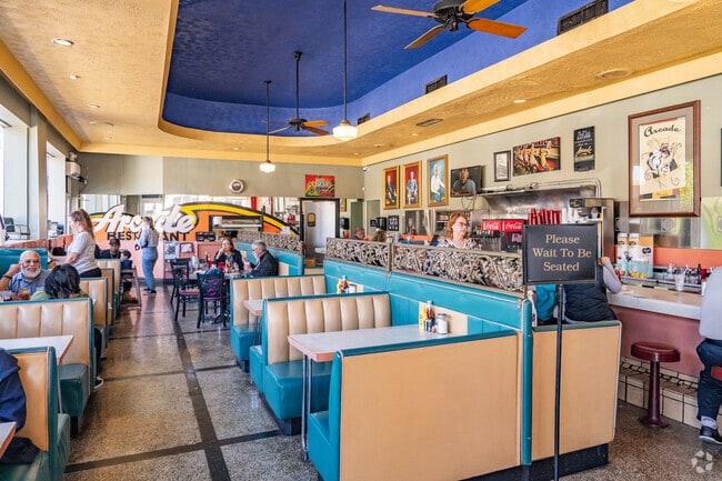 Famous for being an Elvis favorite, The Arcade in South Main is Memphis' oldest cafe.