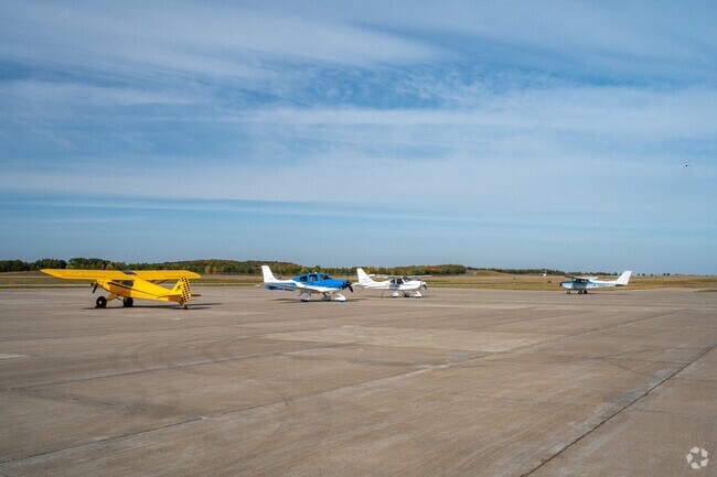 The Chippewa Valley Regional Airport is adjacent to the namesake neighborhood.