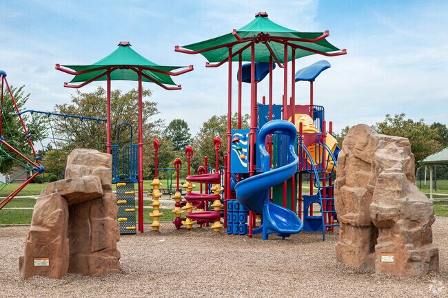 The kids will love the playground at Fairwood Community Park in Woodmore.