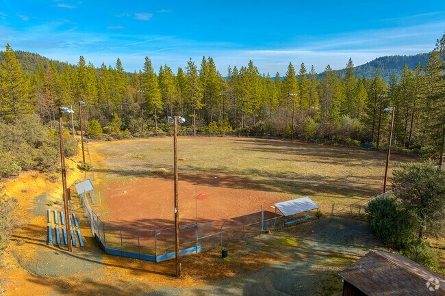 Ponderosa Park has two ball fields.