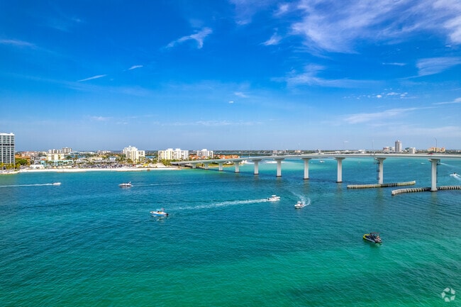 Sand in your toes & water in your hair is what you will being living when in Sand Key.