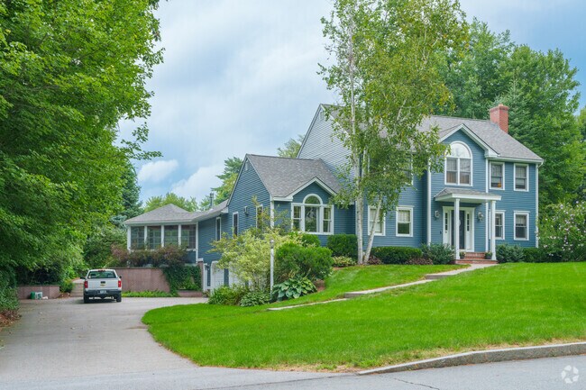 You'll find a few larger colonial revival-style homes throughout East Concord.