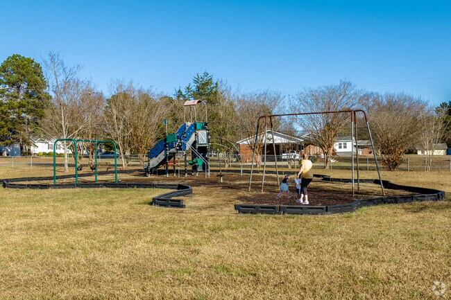 York's youngest residents love to play at the playground at Lincoln Park.