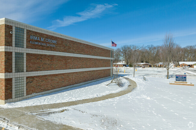 Cromie Elementary School facade.