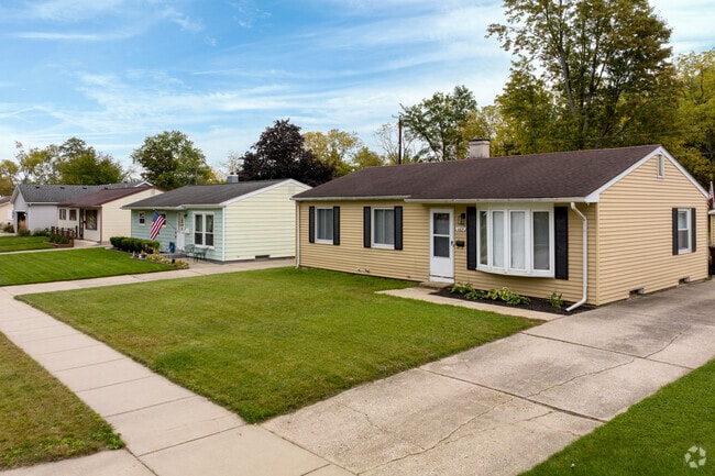 Ranch-style houses neatly line several Milan neighborhoods, providing excellent starter homes.