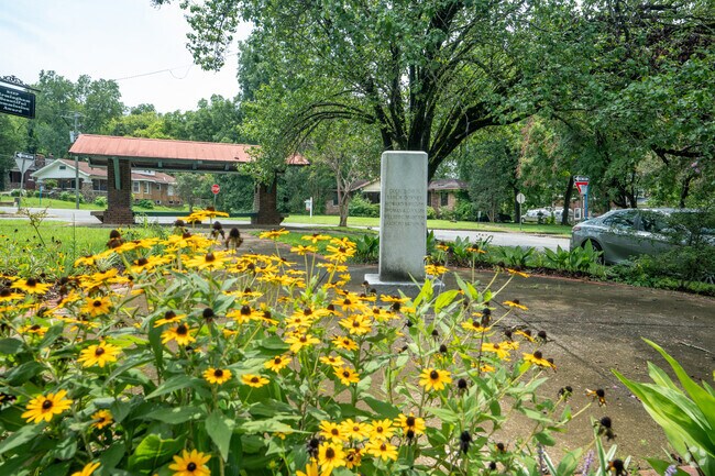 Visit the historic trolly stop that once cut through Norwood.