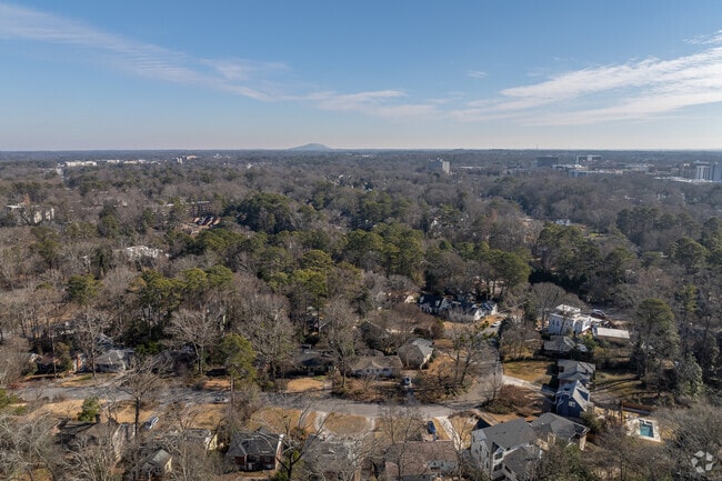 Stone Mountain State Park is located directly to the east of Chelsea Heights.