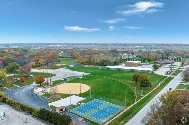 Bicentennial Elementary School neighbors Coal Valley Park.