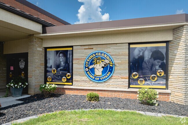 Ottawa Glandorf High School encourages students to participate in after school activities like marching band and sports.