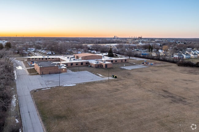 Arthur Eddy Elementary features a well maintained playground for students to enjoy.