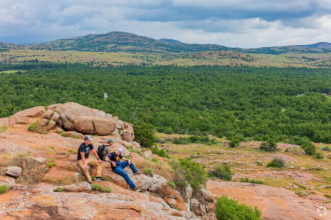 Elgin residents can easily enjoy the epic landscapes of Wichita Mountains Wildlife Refuge.