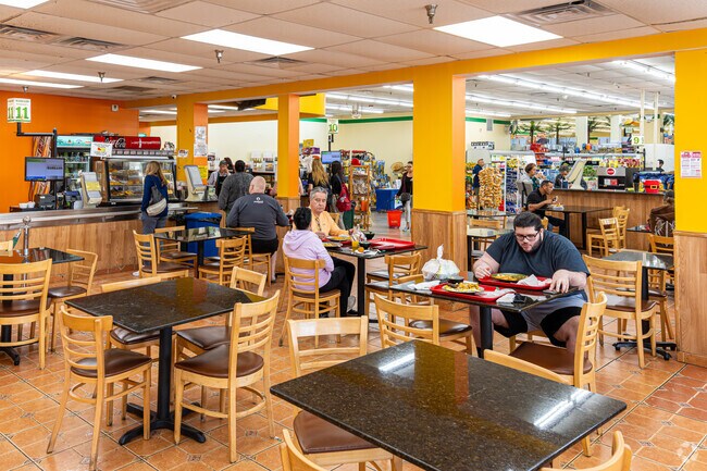 Get a delicious lunch at the Supermercados El Bodegon in Crossings.