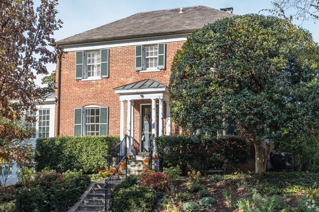 Discover the charm of Burleith with a glimpse of this rare single house.