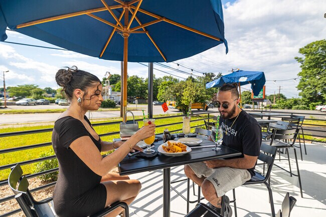 Locals highly recommend the Black Dragon and the Beef Teriyaki skewers from Ye's Table.