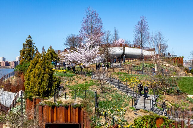 Flowers and Walkways Are Abundant on Little Island in the Meatpacking District.