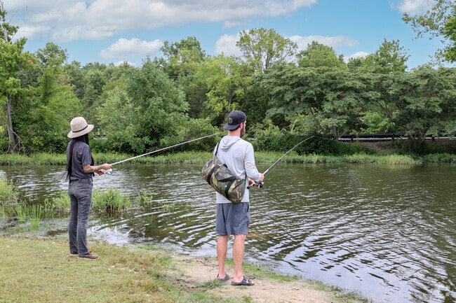 Enjoy a relaxing day of fishing at Silver Lake Regional Park near Woolsey neighborhood.