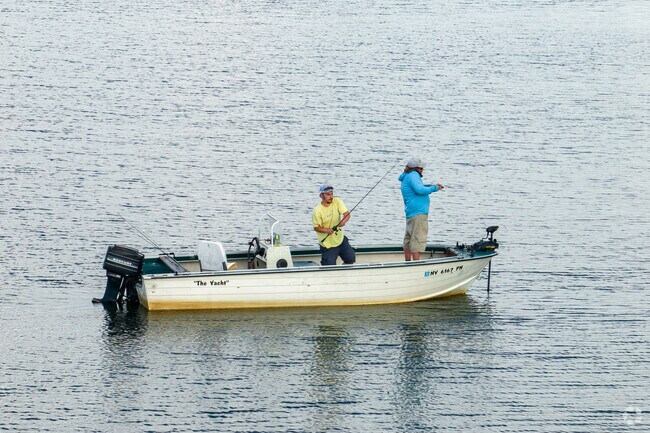 Take your boat onto Onondaga Lake in Geddes for some of the best sport fishing around.