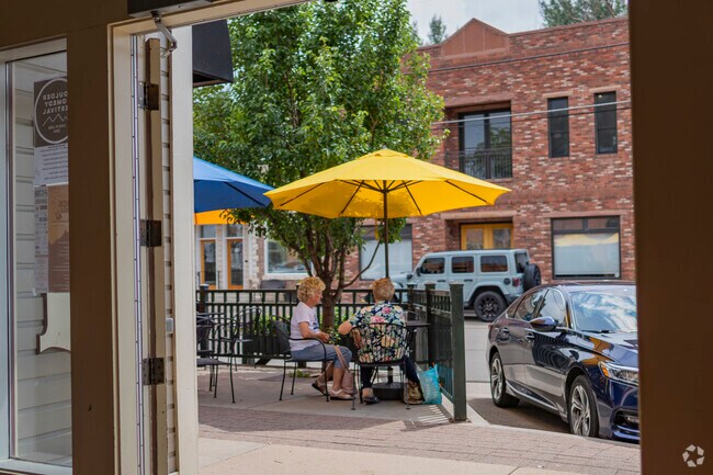 In Niwot, The Old Oak Coffeehouse is a locals favorite.