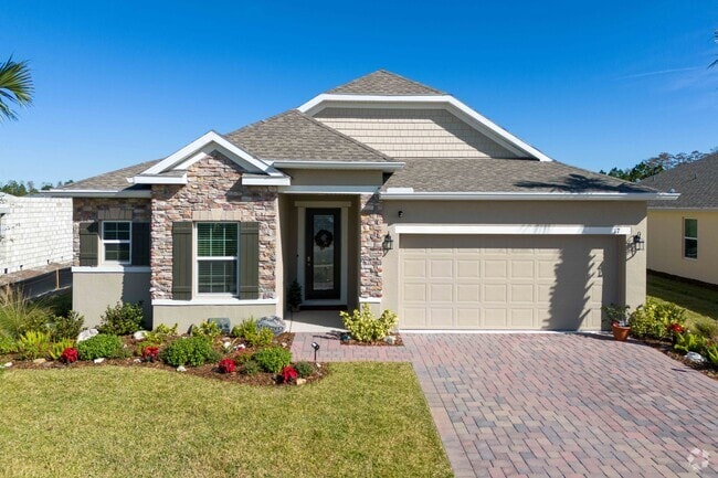 A typical ranch style single family home in Hunters Ridge.