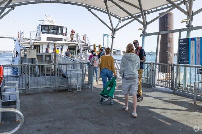 Commuters use the NYC Ferry to access Manhattan and Queens.