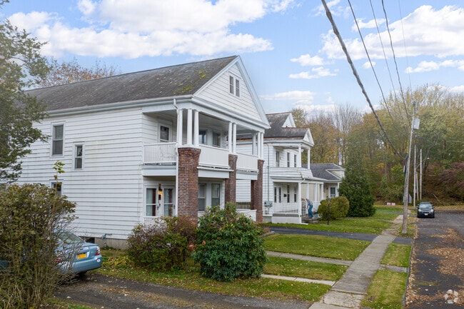 A typical street in South Central is well kept and has neat lawns.