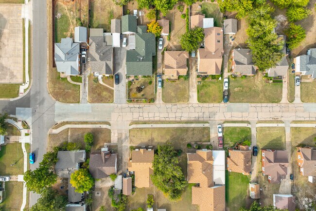 Creston Hills is located off of NW 23rd Street in Oklahoma City.