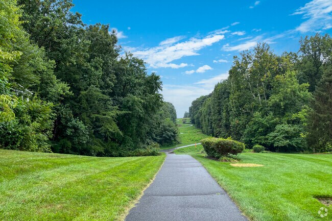 North Reston has trails winding through the area and connecting residents to shopping centers.