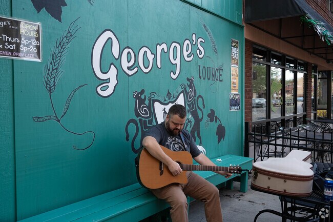 Residents of McKinley Fork Northwest can enjoy live music at George's in downtown Canton.