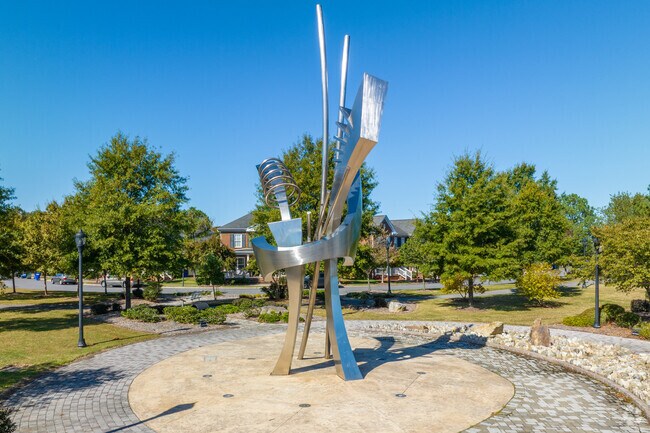 A beautiful sculpture greets you as you enter Broad Creek Park in Stonebridge/Middle Towne Arch.
