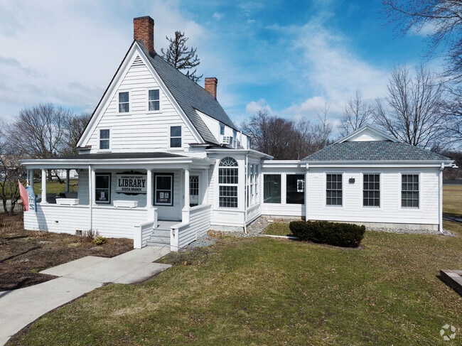 The Scotia Branch Library is in a historic building.