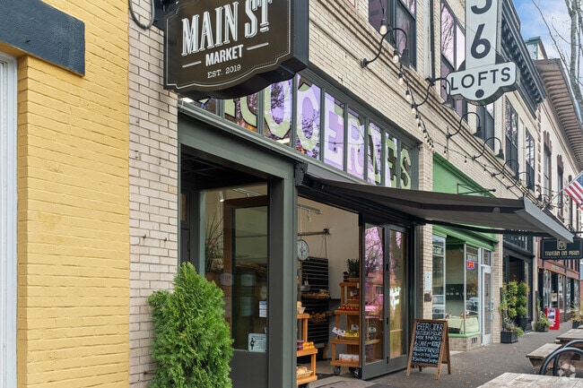 Main Street Market in Downtown serves the local community with everyday essentials.