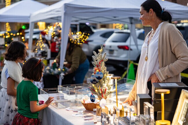 Residents of The Orchards can support local artisans at Vanderbilt farmer's market.