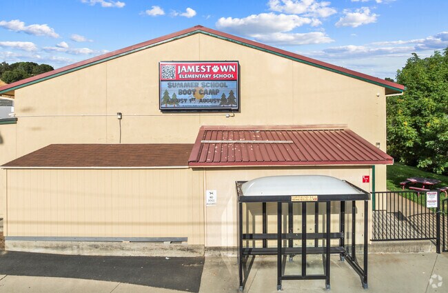Jamestown Elementary School in Jamestown, Ca sits on the edge of town.