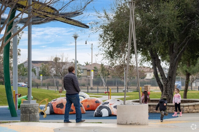Fontana Park Aquatic Center has a fun playground that your children will never want to leave.