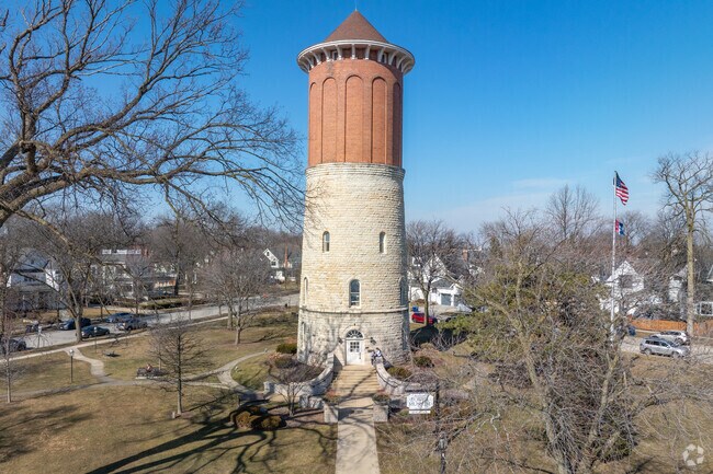 Field Park is near the Western Springs Water Tower, a museum and former water tower of the area.