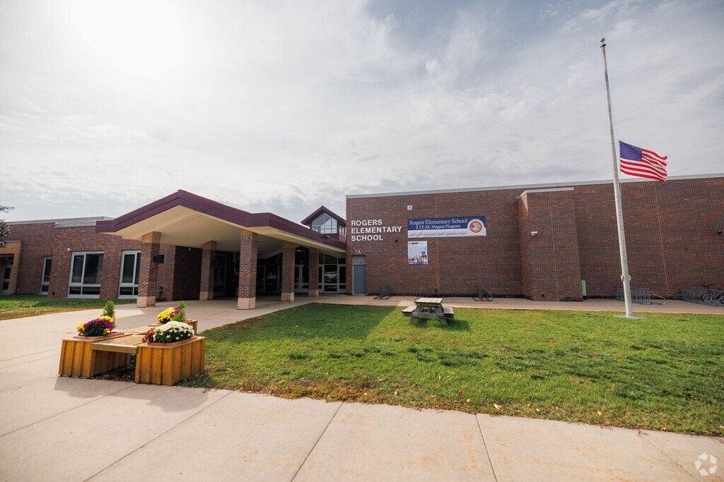 Rogers Elementary School serves Hassan Township students from Pre-K through the 5th grade.