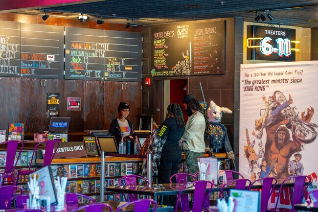 King Charles residents enjoy movies and more in a lively atmosphere at Alamo Drafthouse Cinema.