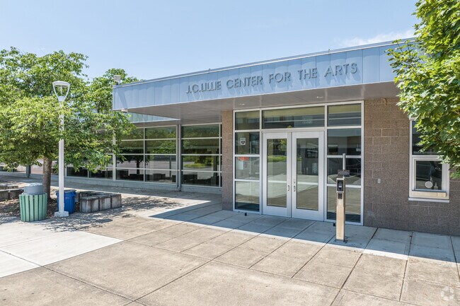 The Entrance to Milwaukie Academy of The Arts.