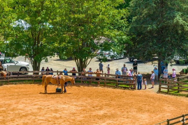 Water's Edge Country Club has an equestrian center for Penhook residents to enjoy.
