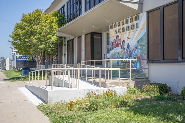 Markham Elementary School is within walking distance of many homes.