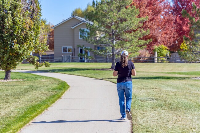 Resident takes an afternoon stroll in the Willow Park neighborhood.