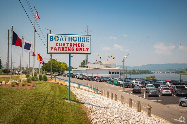 You can enjoy a view of the river from the back porch of The Boathouse in Avondale.