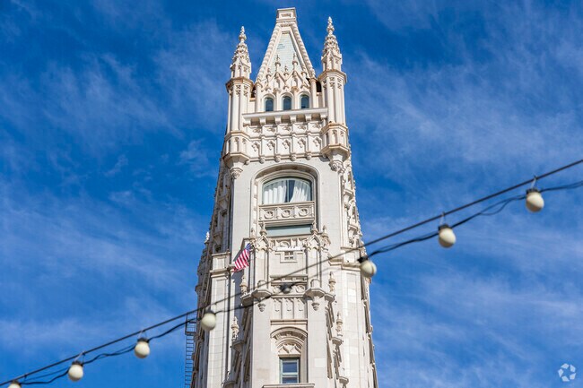 The Cathedral Building personifies the iconic architecture in the uptown neighborhood.