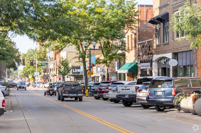 Downtown Sioux Falls near Pettigrew Heights has a small-town feel with big opportunities.