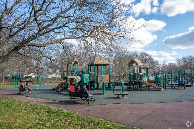 East Shore Park in Annex has a very nice playground.